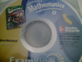 (image for) California Mathematics 4 ExamView Assessmen Suite (CA)(CD)