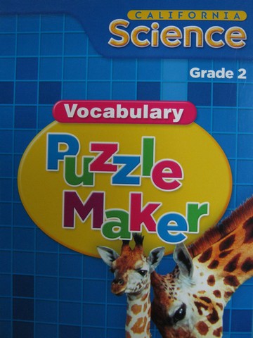 (image for) California Science 2 Vocabulary Puzzle Maker (CA)(CD)