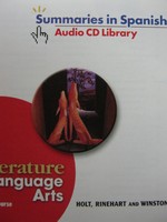 (image for) Holt Literature & Language Arts 2nd Cr Summaries in Spanish (CD)