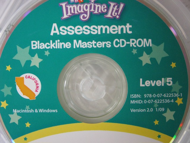 (image for) SRA Imagine It! 5 Assessment Blackline Masters CD (CA)(CD)