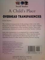 (image for) A Child's Place 1 Overhead Transparencies (Pk)