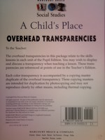 (image for) A Child's Place 1 Overhead Transparencies (Pk) - Click Image to Close