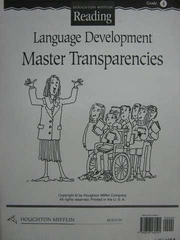 (image for) HM Reading 4 Language Development Master Transparecnies (Pk)