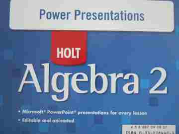 (image for) Algebra 2 Power Presentations (CD)