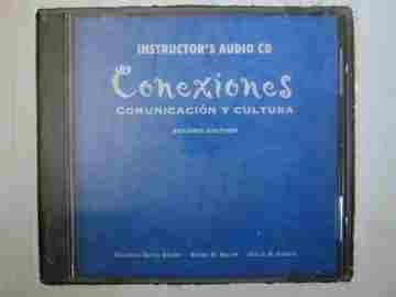 (image for) Conexiones Comunicacion y cultura 2nd Edition Instructor's Audio CD (TE)(CD)