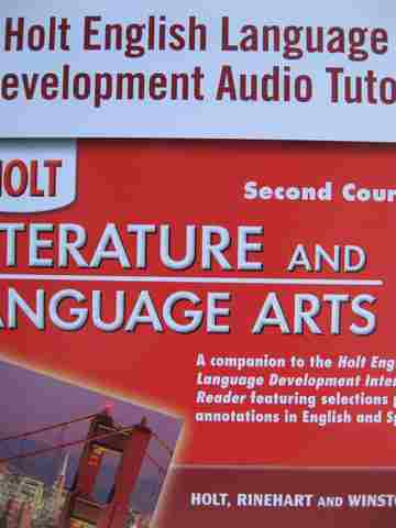 (image for) Holt Literature & Language Arts 2nd Course ELD Audio Tutor (CD)
