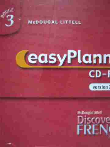 (image for) Discovering French Nouveau! Rouge 3 EasyPlanner (TE)(2-CDs Set)