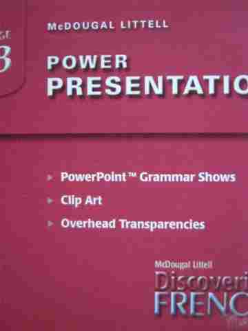 (image for) Discovering French Nouveau! Rouge 3 Power Presentations (CD)