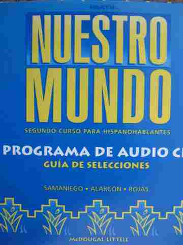 (image for) Nuestro Mundo Programa de Audio CD (CD) by Samaniego, Alarcon,