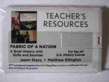 (image for) Fabric of a Nation for the AP US History Course TR (TE)(FD)