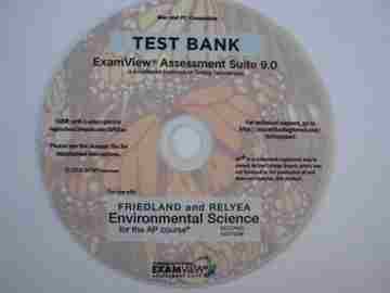 (image for) Environmental Science AP 2e Test Bank ExamView Assessment Suite 9.0 (CD)