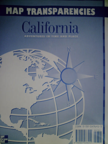 (image for) California 4 Map Transparencies (PK)