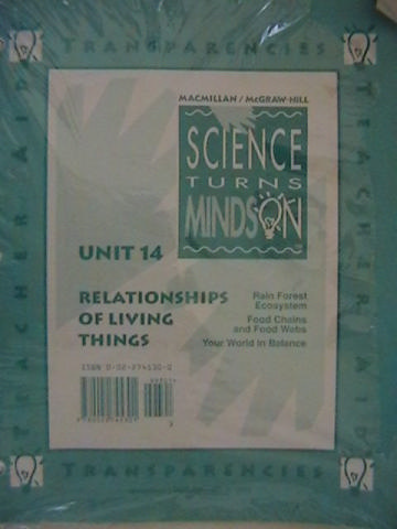 (image for) SCIENCE TURNS MINDS ON UNIT 14: TRANSPARENCIES (TE)