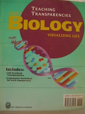 (image for) Holt Biology Visualizing Life Teaching Transparencies (Binder)