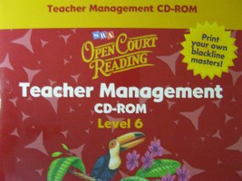 (image for) SRA Open Court Reading 6 Teacher Management CD (TE)(CD)