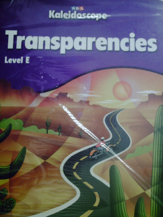 (image for) SRA Kaleidoscope E Transparencies (Binder)