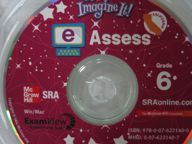 (image for) SRA Imagine It! 6 eAssess ExamView Assessment (CA)(CD)