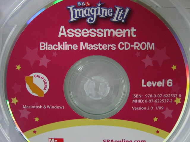(image for) SRA Imagine It! 6 Assessment Blackline Masters CD (CA)(CD)