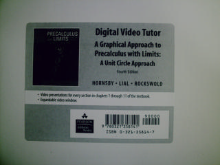 (image for) Precalculus with Limits 4th Edition Digital Video Tutor (CD)