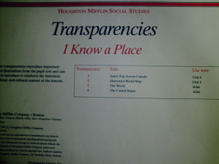 (image for) I Know a Place 1 Transparencies (Pk)