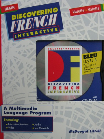 (image for) Discovering French Bleu Interactive CD-ROM B Windows (CD)