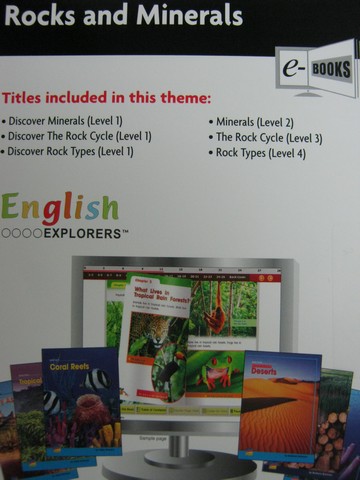 (image for) English Explorers Rocks & Minerals e-Books (Pk)