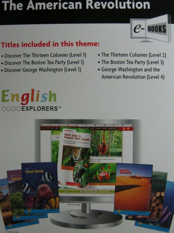 (image for) English Explorers American Revolution e-Books (Pk)