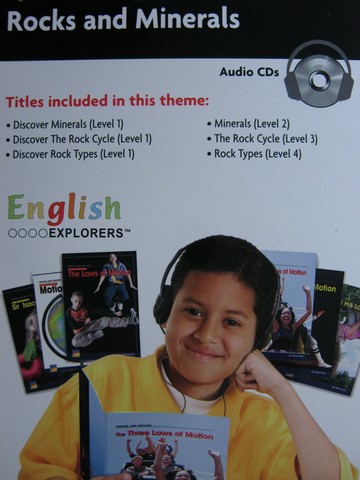 (image for) English Explorers Rocks & Minerals Audio CDs (Pk)
