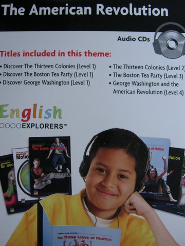(image for) English Explorers American Revolution Audio CDs (Pk)