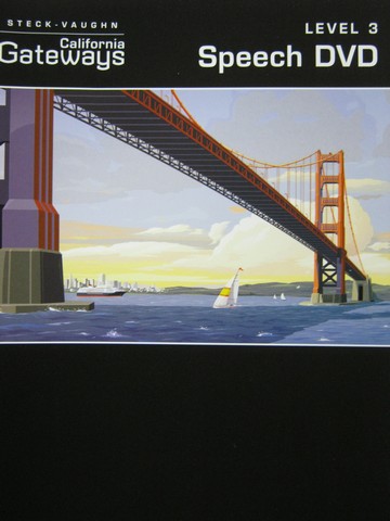 (image for) California Gateways Level 3 Speech DVD (CA)(DVD)