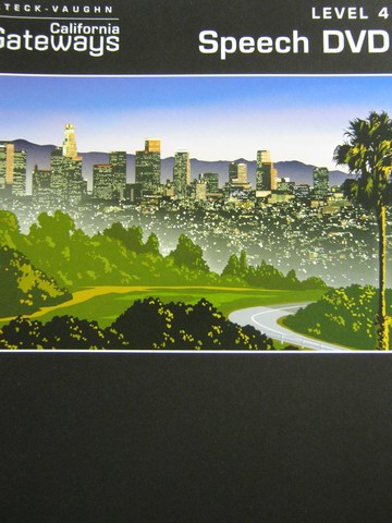 (image for) California Gateways Level 4 Speech DVD (CA)(DVD)