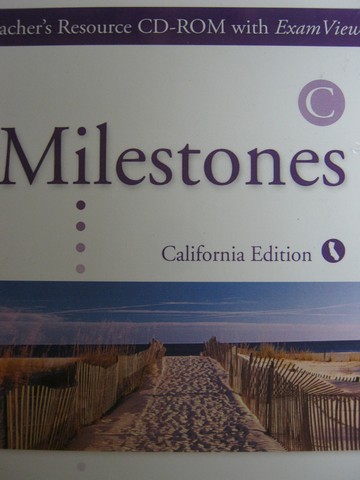 (image for) Milestones C Teacher's Resource CD-ROM with ExamView (CA)(CD)