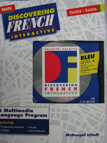 (image for) Discovering French Bleu Interactive CD-ROM A Windows (CD)