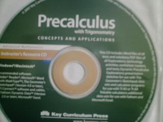 (image for) Precalculus with Trigonometry Instructor's Resource CD (TE)(CD)