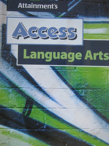 (image for) Attainment's Access Language Arts V.1.0.5 (CD)