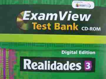 (image for) Realidades 3 Digital Edition ExamView Test Bank CD-ROM (CD)