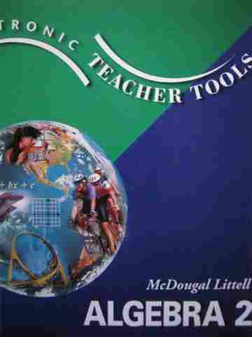 (image for) Algebra 2 Electronic Teacher Tools (TE)(CD)
