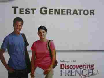 (image for) Discovering French Nouveau! Blanc 2 Test Generator V3.0 (CD)