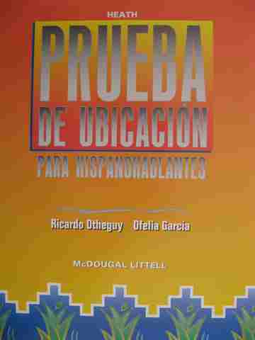 (image for) Prueba de ubicacion para hispanohablantes (Binder)
