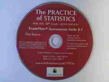 (image for) Practice of Statistics 5e for the AP Exam ExamView Assessment Suite 8.1 (CD) by Tim Brown