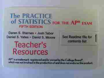 (image for) Practice of Statistics 5e for the AP Exam Teacher's Resources (TE)(FD) by Starnes, Tabor, Yates, & Moore