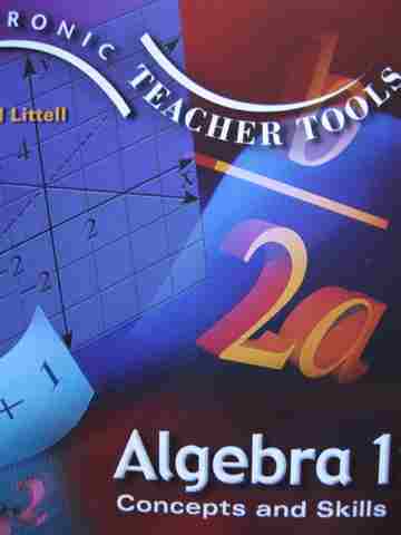 (image for) Algebra 1 Concepts & Skills Electronic Teacher Tools (TE)(CD)