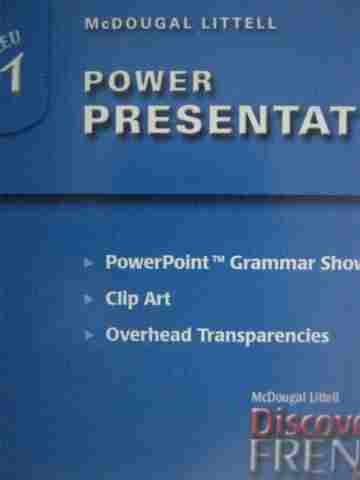 (image for) Discovering French Nouveau! Bleu 1 Power Presentations (CD)