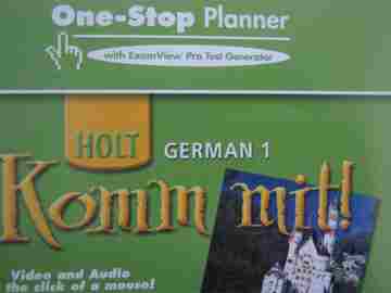 (image for) Komm mit! 1 One-Stop Planner with ExamView Pro Test Generator (4-CDs Set)