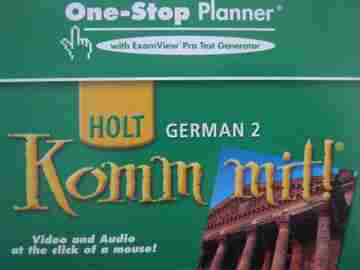 (image for) Komm mit! 2 One-Stop Planner with ExamView Pro Test Generator (4-CDs Set)