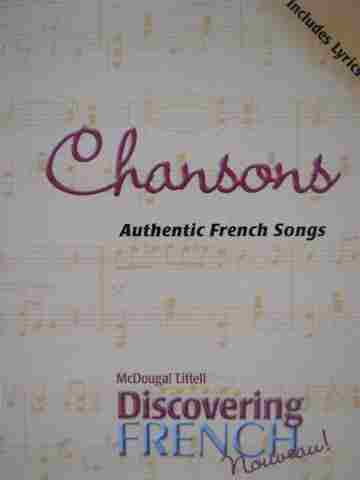 (image for) Discovering French Nouveau! Chansons Authentic French Songs (CD)