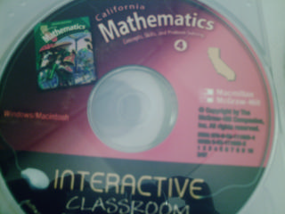 (image for) California Mathematics 4 Interactive Classroom (CA)(CD)