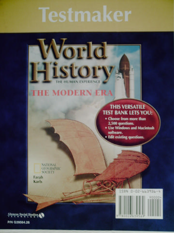 (image for) World History The Human Exp The Modern Era Testmaker (Pk)