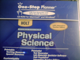 (image for) Science Spectrum Physical Science One-Stop Planner (CD)