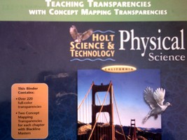 (image for) Holt Physical Science Teaching Transparencie (CA)(Binder)